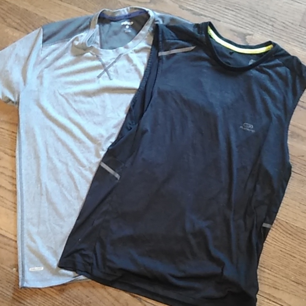 MENS ATHLETIC SHIRTS 2 FOR 1